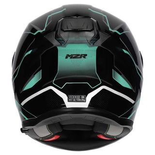 M2R Sabre Inception PC-9 Helmet - Black Teal
