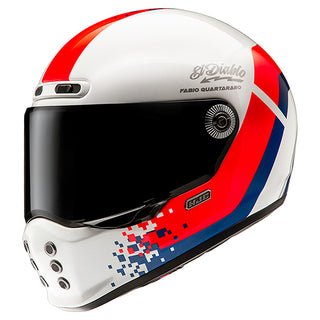 HJC V10 Quartararo FQ20 Retro MC-21 Helmet