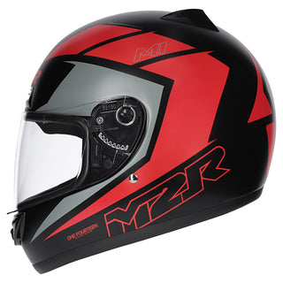 M2R M1 Carve PC-1F Helmet - Black / Red