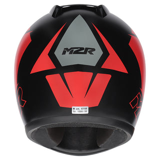 M2R M1 Carve PC-1F Helmet - Black / Red