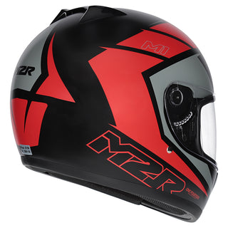 M2R M1 Carve PC-1F Helmet - Black / Red