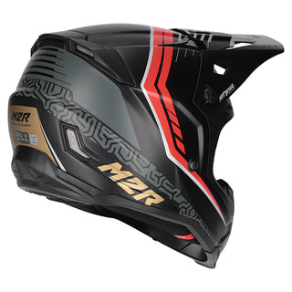 M2R X4 Evo Paradigm PC-1F Helmet - Red