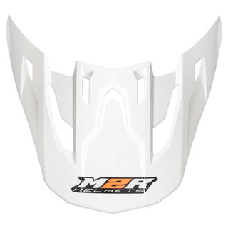M2R X4 Evo Helmet Peak - White