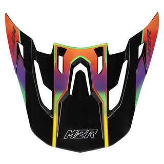 M2R X4 Evo Carbon Helmet Peak - Flex PC-10 Multi