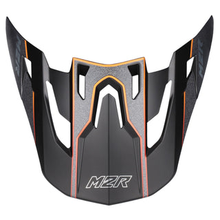 M2R X4 Evo Carbon Helmet Peak - Flex PC-5F Black