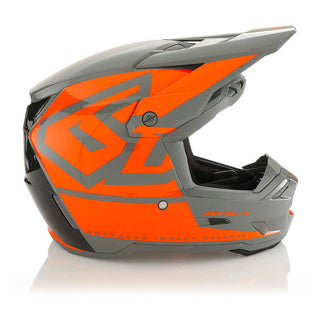 6D ATR-3 Hex MX Full Face Helmet - Gloss Neon Orange
