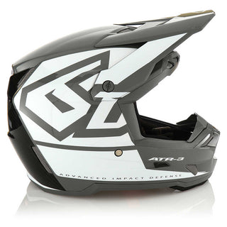 6D ATR-3 Hex MX Full Face Helmet - Gloss White