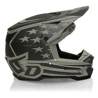 6D ATR-3 Patriot Full Face Helmet - Matte Black