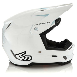 6D ATR-3 Full Face Youth Helmet - Gloss White