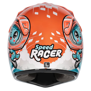 M2R Speed Racer Dino PC-8 Youth Helmet