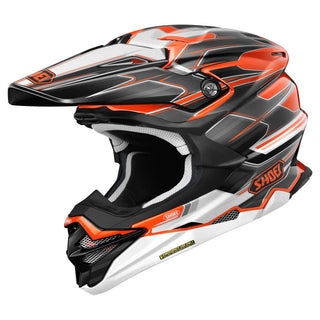 Shoei VFX-WR06 Sparkle TC-8 Full Face Helmet - Black/Orange