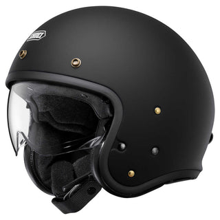 Shoei J.O2 Open Face Helmet - Matt Black