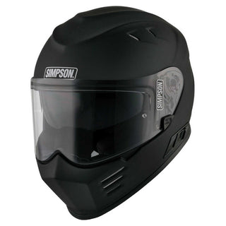 Simpson Venom Full Face Helmet - Matte Black