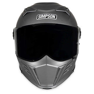 Simpson Darksome Full Face Helmet - Flat Alloy