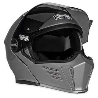 Simpson Darksome Full Face Helmet - Flat Alloy