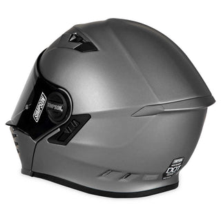 Simpson Darksome Full Face Helmet - Flat Alloy