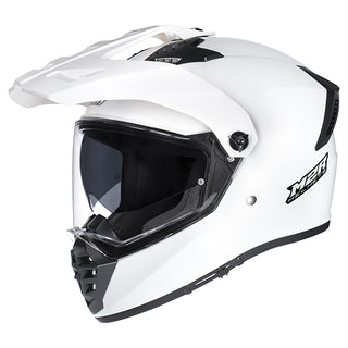 M2R Patrol Adventure Helmet - White - MotoHeaven