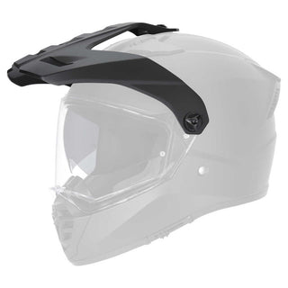 M2R Patrol Helmet Spare Peak - Matte Black - MotoHeaven