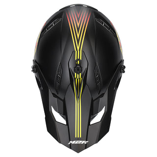 M2R X2.1 T-Rex PC-1F Youth Helmet - Red