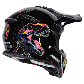 M2R X2.1 T-Rex PC-7 Youth Helmet - Purple