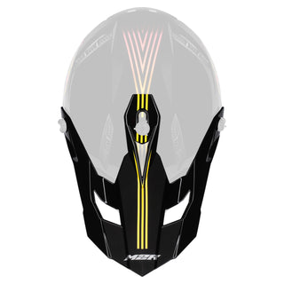 M2R X2.1 Youth T-Rex PC-7 Helmet Peak - Purple