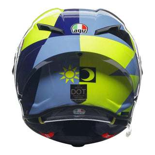 AGV Pista GP RR Motorcycle Helmet - Rossi Soleluna 2022