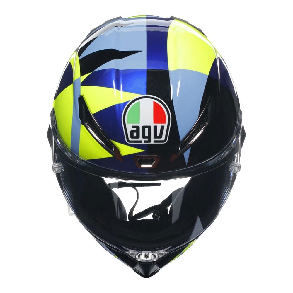 AGV Pista GP RR Motorcycle Helmet - Rossi Soleluna 2022