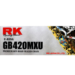 RK 420 MXU 136L MX U Ring Chain Gold