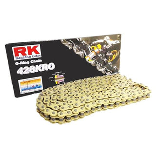 RK 428 KRO 136L O Ring Chain Gold