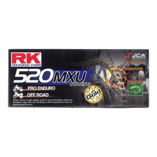 RK 520 MXU 120L U Ring Light Chain Gold