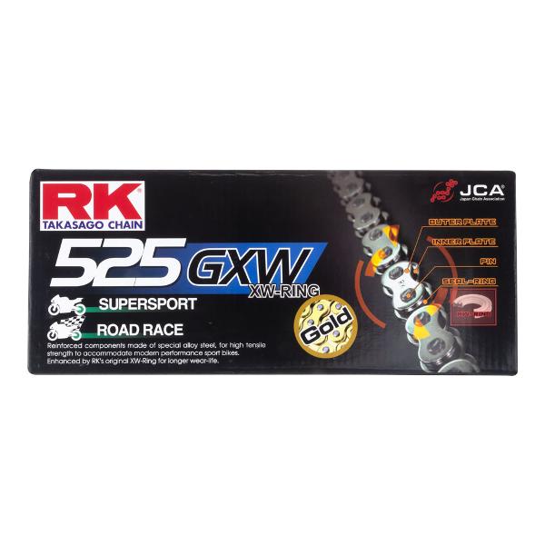 RK 525 GXW 120L XW Ring Chain Gold RL