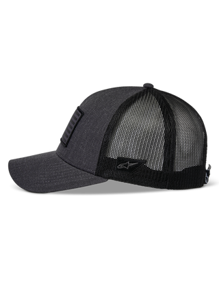 Alpinestars Flag Snapback Hat - Charcoal Heather/Black