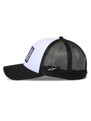 Alpinestars Flag Snapback Hat - White/Black