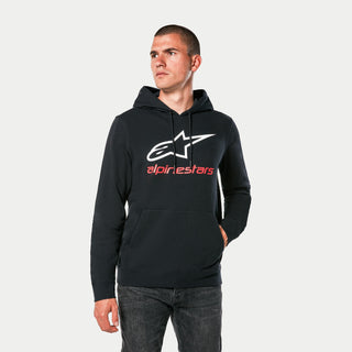 Alpinestars Always 2.0 Hoodie - Black White-Red