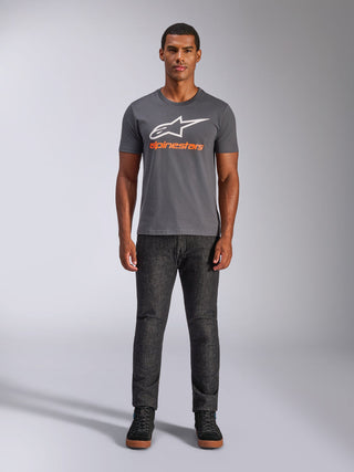 Alpinestars Always 2.0 CSF Tee - Charcoal/White/Orange