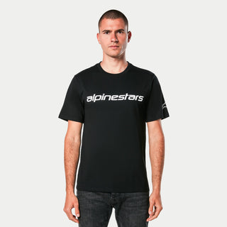 Alpinestars Linear Wordmark 2.0 CSF Tee - Black/White