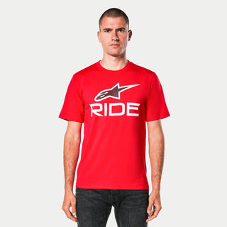 Alpinestars Ride 4.0 CSF Tee - Red White Black
