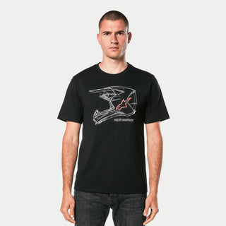 Alpinestars MX Helmet CSF Tee - Black