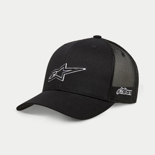 Alpinestars Ageless Outline Trucker Hat - Black/Black