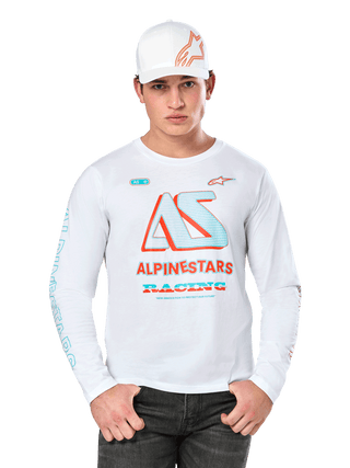 Alpinestars Ayess Long Sleeve CSF Tee - White