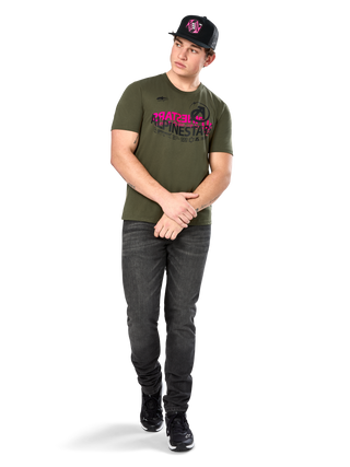 Alpinestars Semicircle Short Sleeve CSF Tee - Military Green