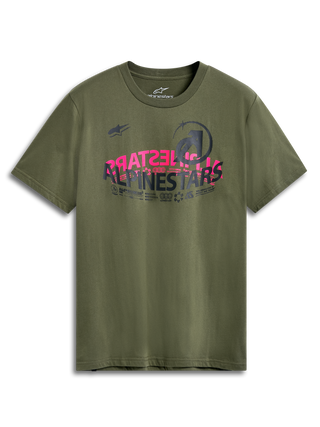 Alpinestars Semicircle Short Sleeve CSF Tee - Military Green