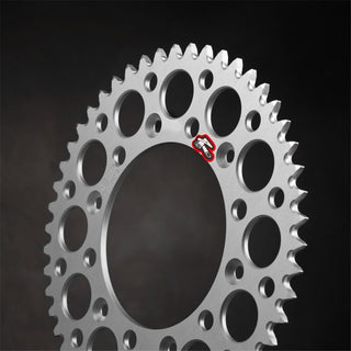 Renthal 121U42852G MX Ultralight Grooved 52T Rear Sprocket - Silver