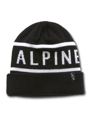 Alpinestars Wordy Cuff Beanie - Black/White