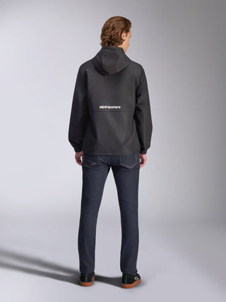 Alpinestars Speeder Chromium Windbreaker Jacket - Black/White