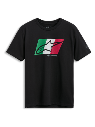 Alpinestars Global CSF Short Sleeve Tee - Black/Green/White/Red