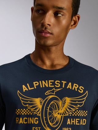 Alpinestars Heritage Patch CSF Short Sleeve Tee - Navy