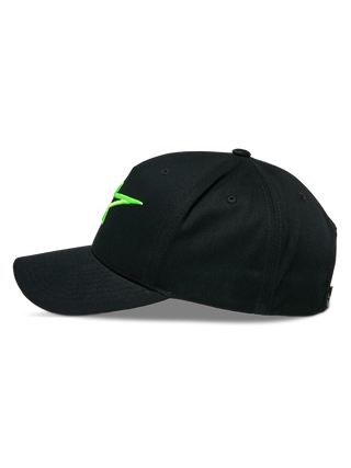 Alpinestars Ageless Snapback Hat - Black/Green