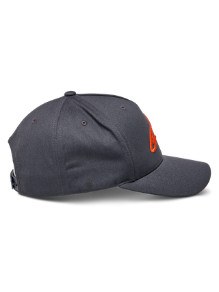Alpinestars Ageless Snapback Hat - Charcoal/Orange