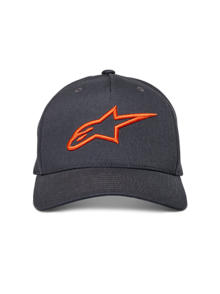Alpinestars Ageless Snapback Hat - Charcoal/Orange